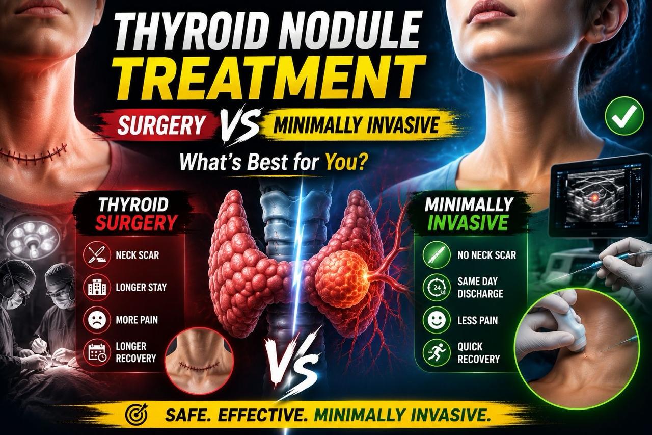 Thyroid Nodule Treatment Without Surgery in Chennai: A Non-Surgical Alternative to Open Thyroid Surgery