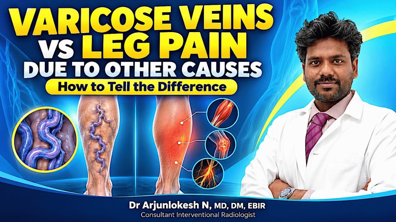Varicose Veins vs Leg Pain Due to Other Causes: How to Tell the Difference